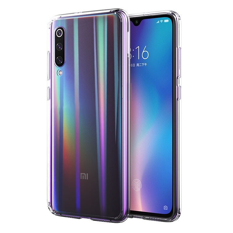 Xiaomi Mi9 SE | Cienkie Etui Glaze PC Case | Violet Sun