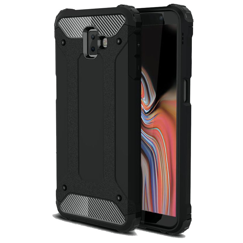 Samsung Galaxy J6+ Plus | Pancerne Etui ARMOR Case | Black