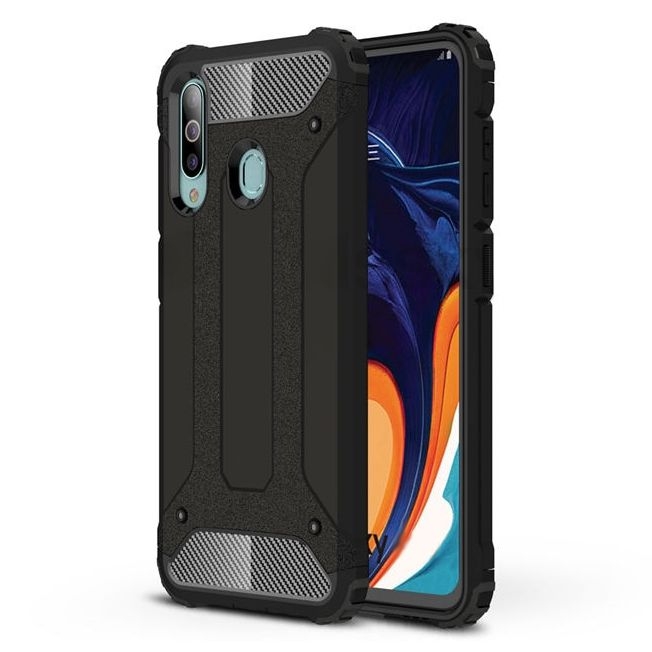 Samsung Galaxy M30 | Pancerne Etui ARMOR Case | Czarne
