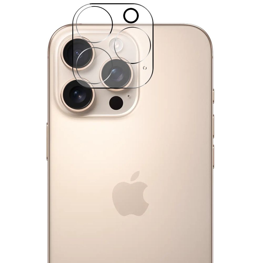 Pełne Szkło Hartowane na Aparat | Transparent do Apple iPhone 16 Pro / Pro Max