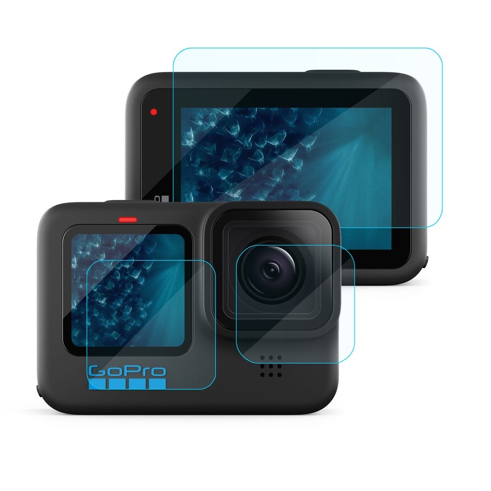 ZESTAW Szkło Hartowane SMART GUARD | 9H 2.5D do GoPro Hero 11 / 10 / 9