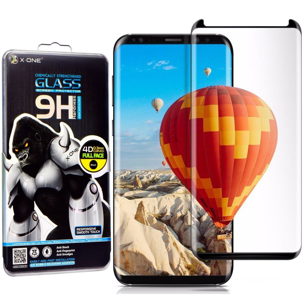 Samsung Galaxy S9 | Szkło X-ONE 4D Case Friendly | Czarne