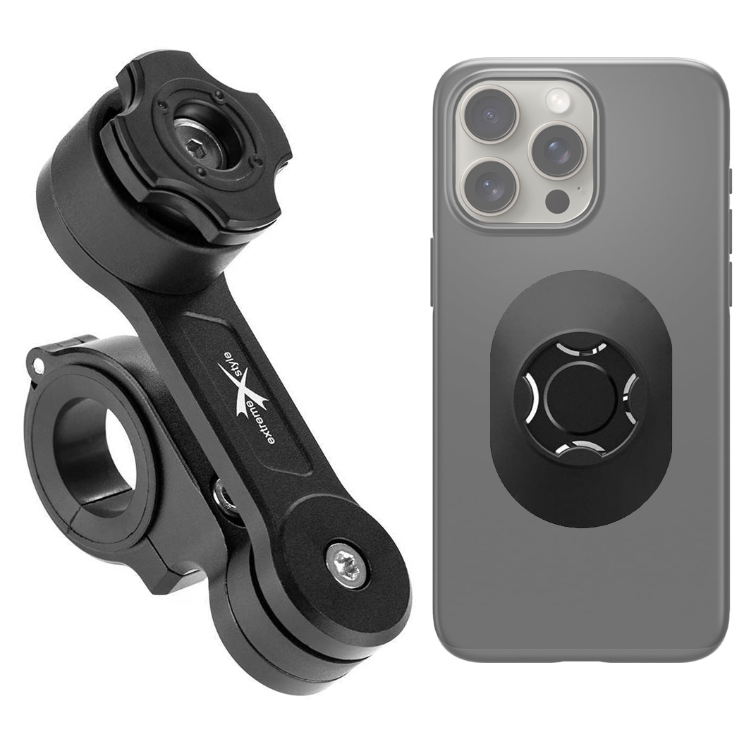 QUICK LOCK | Uchwyt Motocyklowy Rowerowy z Amortyzatorem | Typ A