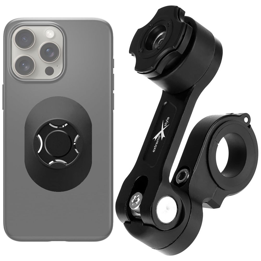 QUICK LOCK | Uchwyt Motocyklowy Rowerowy z Amortyzatorem | Typ B