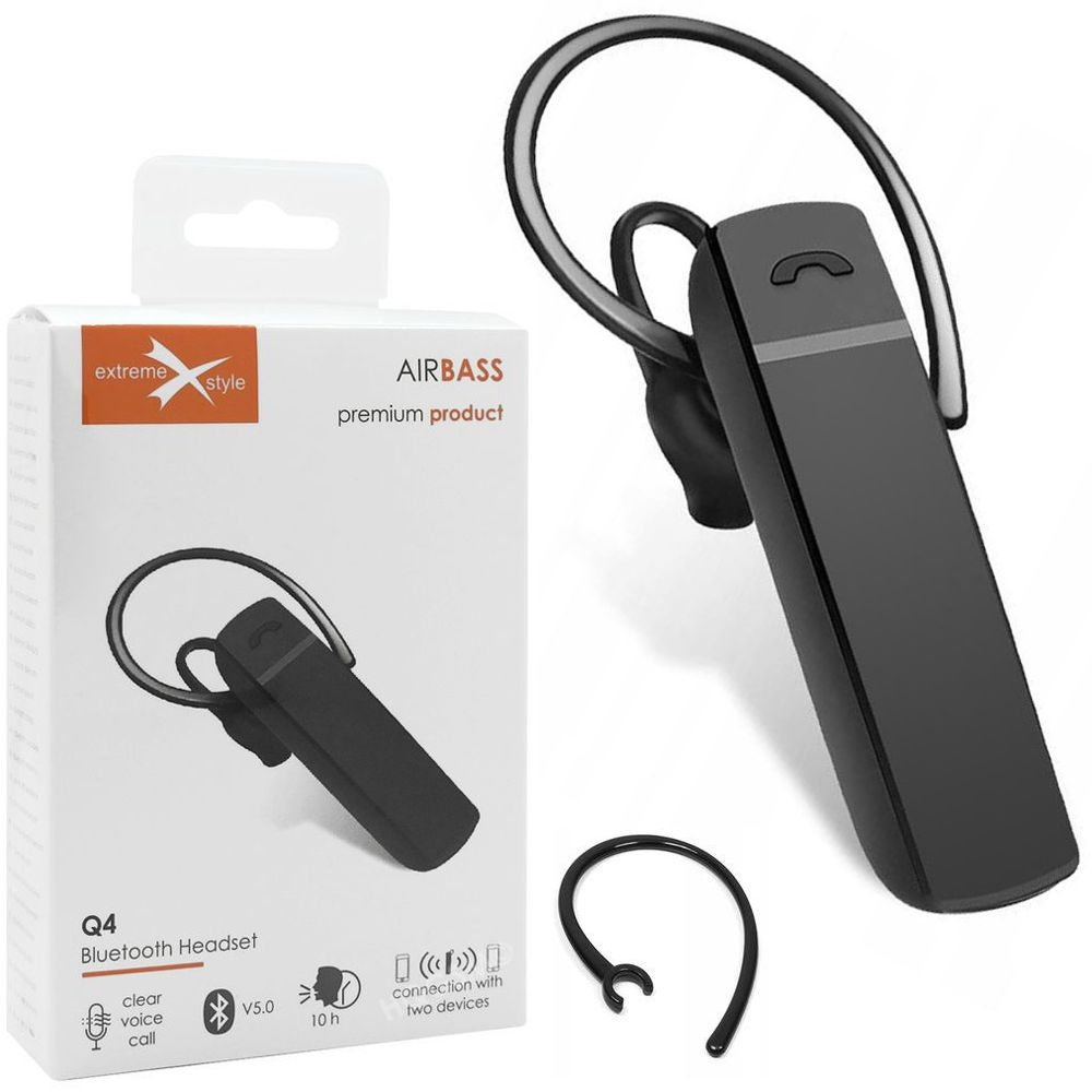 ExtremeStyle | Bezprzewodowa Słuchawka Bluetooth 5.0 | Multipoint 2 Telefony 12h