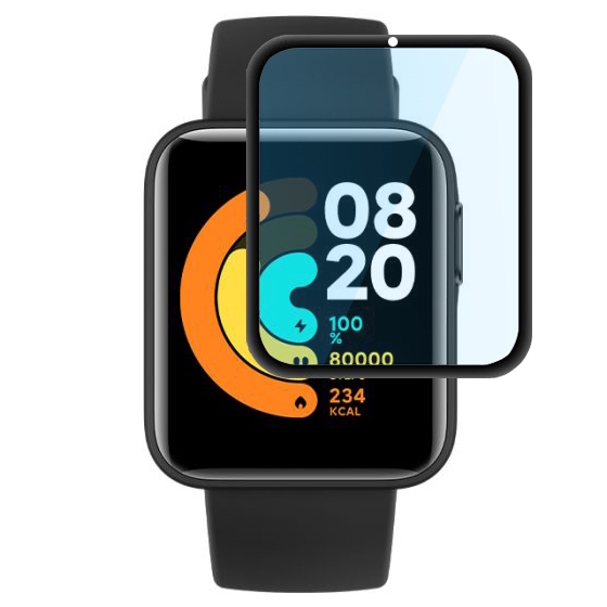 Szkło Hybrydowe | FULL COVER do Xiaomi Mi Watch Lite