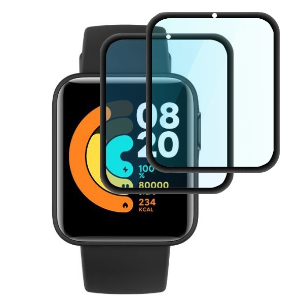 Szkło Hybrydowe | FULL COVER | 2 sztuki do Xiaomi Mi Watch Lite
