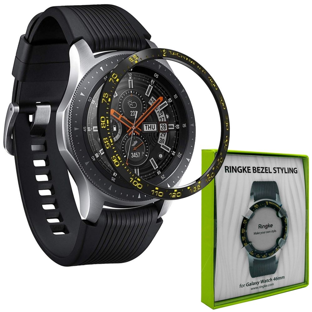 Galaxy Watch 46mm | Ringke Bezel | Stalowa Nakładka na Tarczę