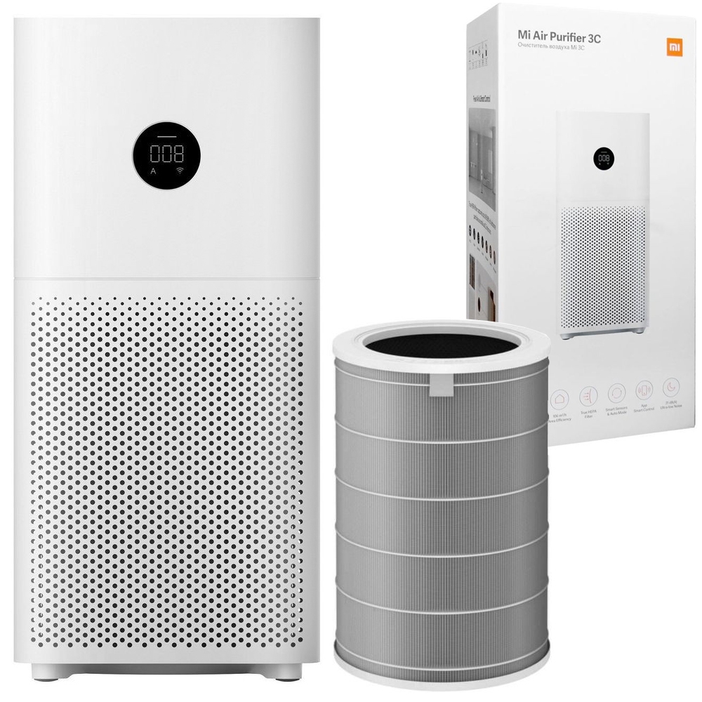 Xiaomi Mi Air Purifier 3C | Inteligentny Oczyszczacz Powietrza | Filtr HEPA