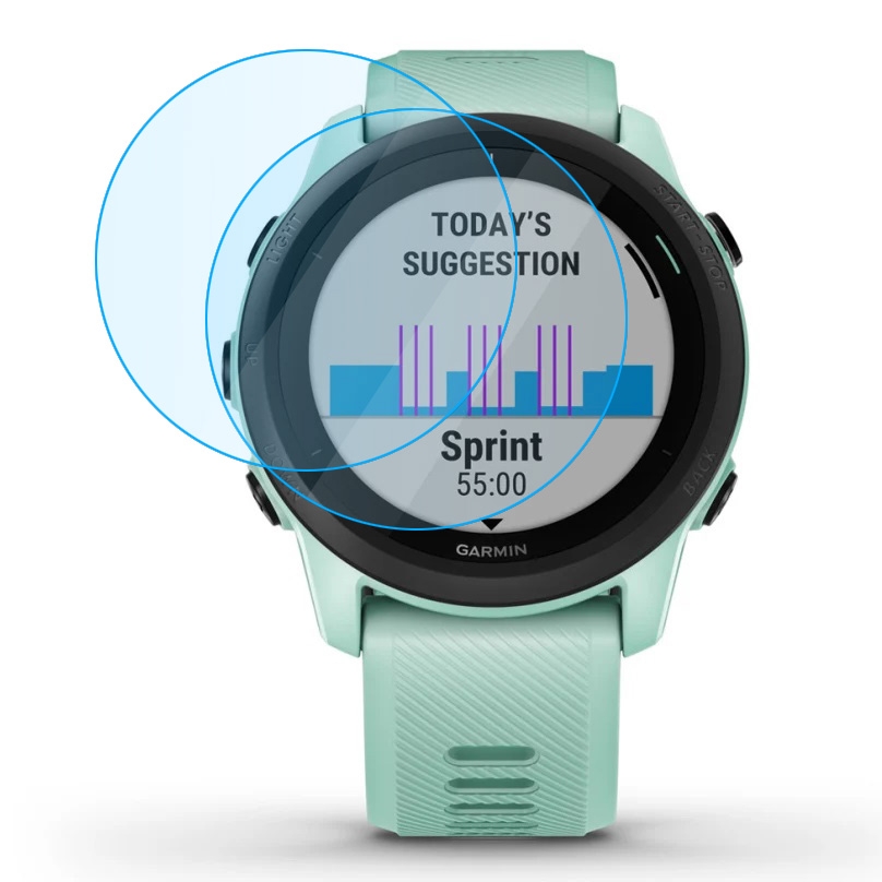 2x Szkło Ochronne Hartowane | 9H 2.5D do Garmin Forerunner 745