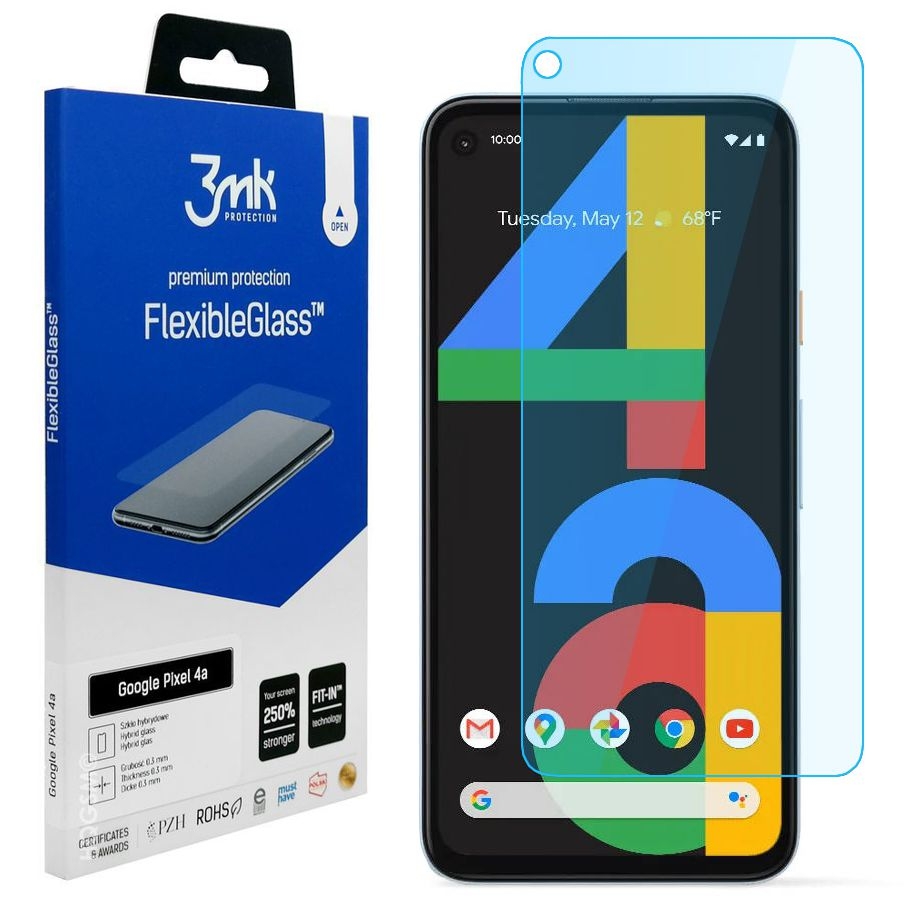 3mk Flexible Glass | Nietłukące Szkło Hybrydowe do Google Pixel 4a