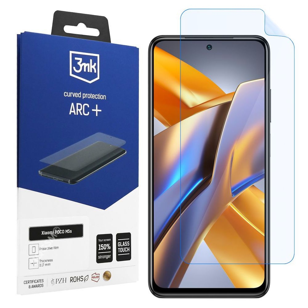 3mk Curved Protection ARC+ | Folia na Cały Ekran do Xiaomi POCO M5s