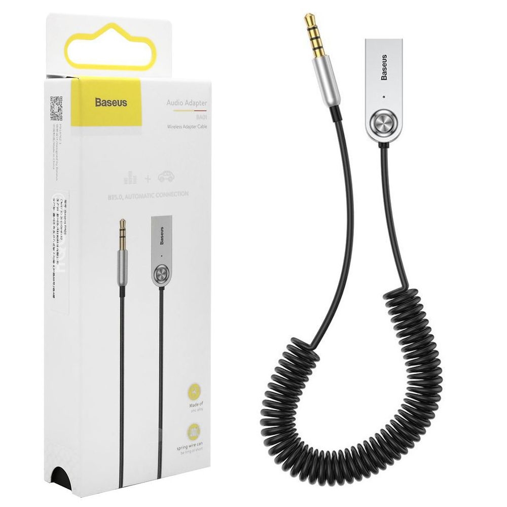 Baseus | Mini Odbiornik Bluetooth 5.0 USB Audio Jack 3.5mm