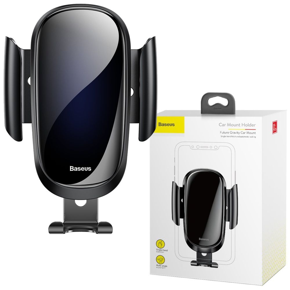 Baseus Future Gravity | Metalowy Uchwyt Grawitacyjny do Kratki