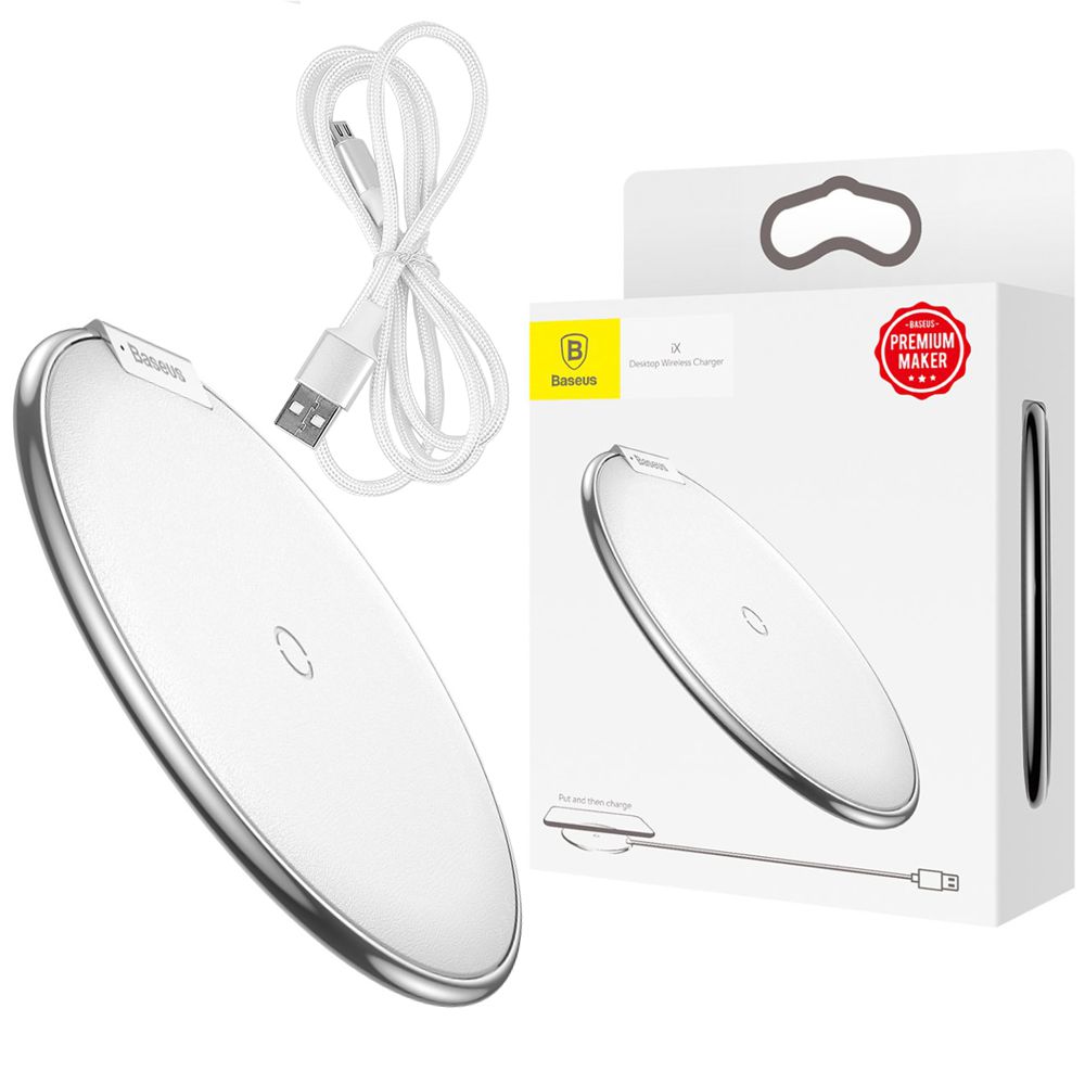 Baseus iX | Metalowa Mała Ładowarka Indukcyjna