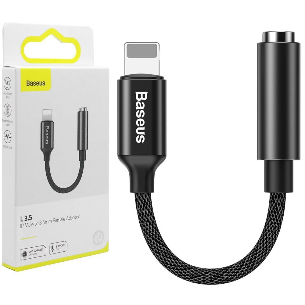 BASEUS | Lightning Audio Adapter | mini Jack 3.5mm | DAC