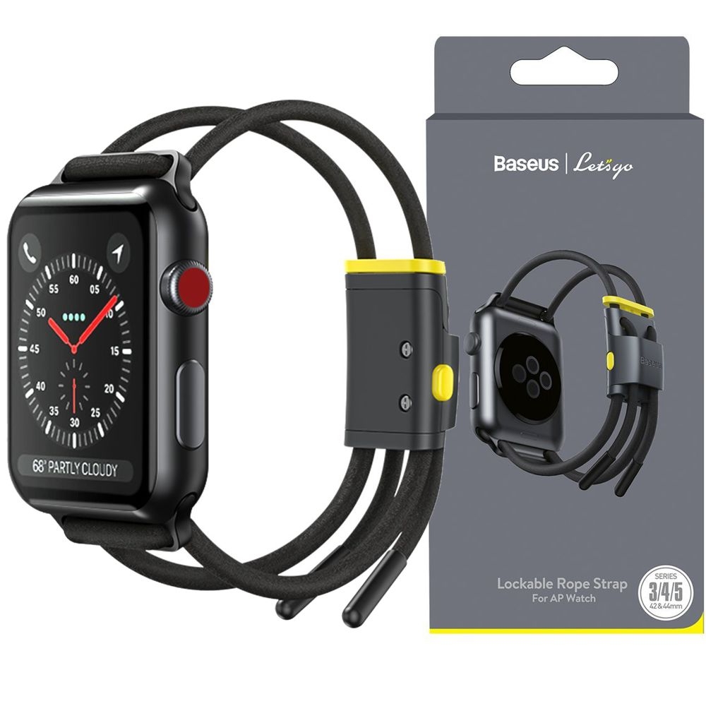 Baseus Rope Strap | Pasek Bransoletka Sznurowa do Apple Watch 4/5/6/SE 44mm