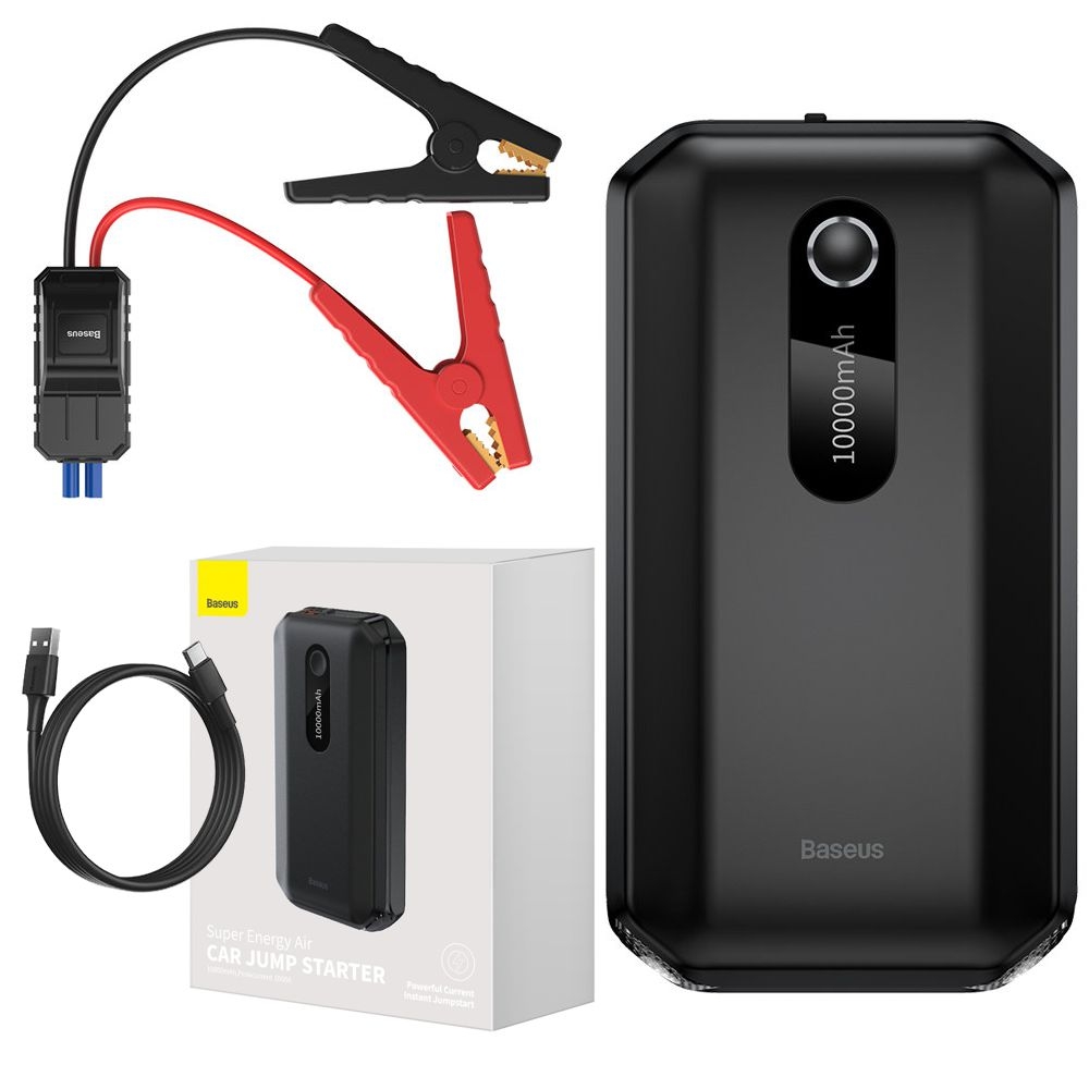 Baseus Super | Power Bank Jump Starter Booster Rozruchowy | 10000mAh 1000A 12V