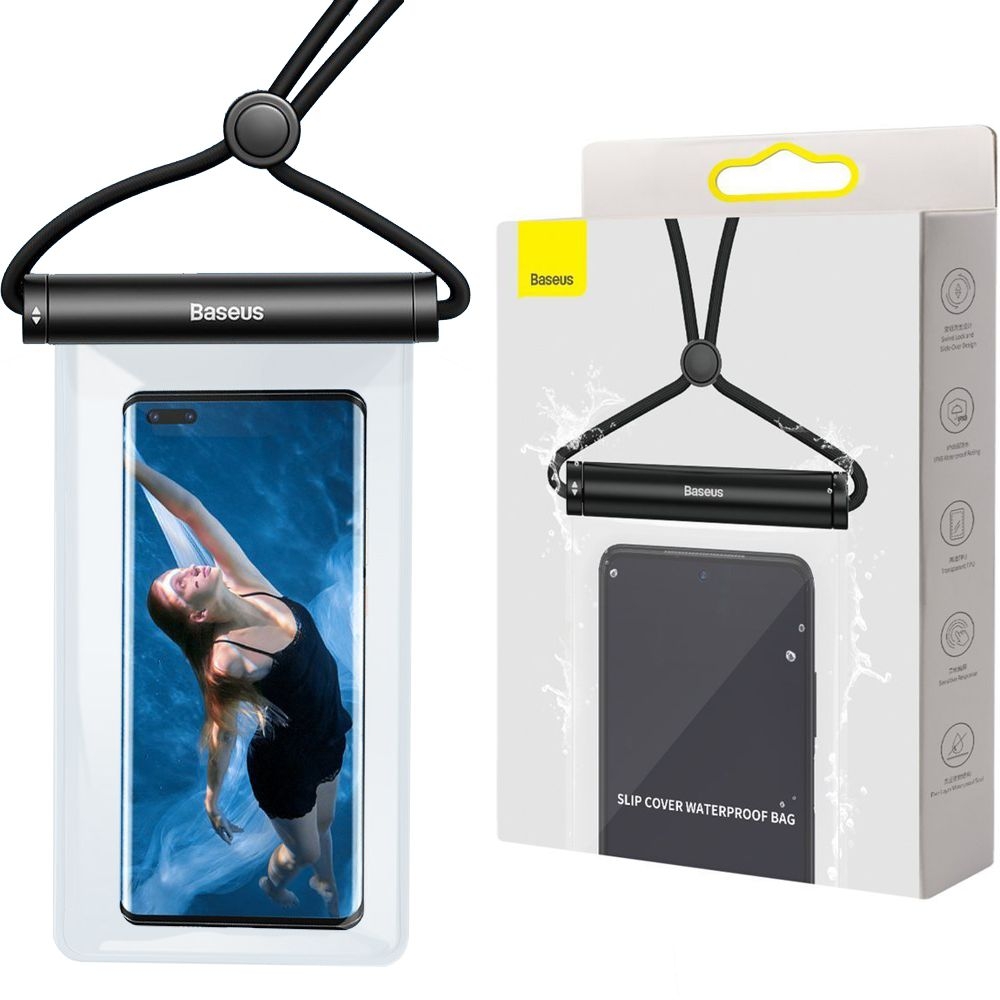 Baseus Slip Cover Waterproof | Wodoszczelne Wodoodporne Etui IPX8