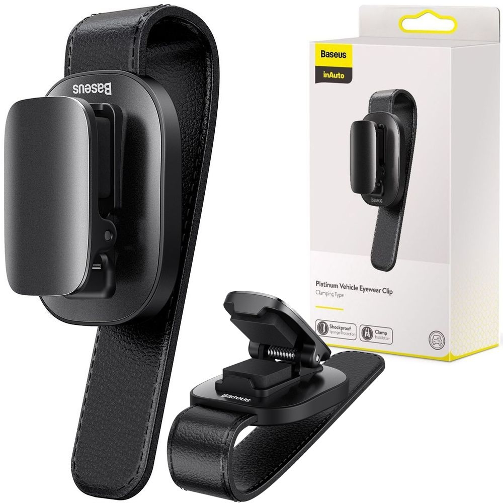 Baseus Eyewear Clip | Uchwyt Klips Wieszak do Okularów