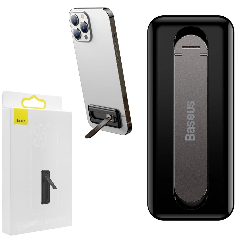 Baseus | Samoprzylepna Podstawka Stopka do Telefonu | Czarna