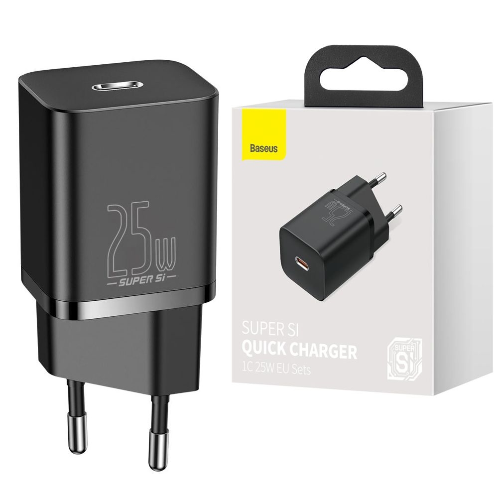 Baseus Super SI | Ładowarka Sieciowa USB-C 25W