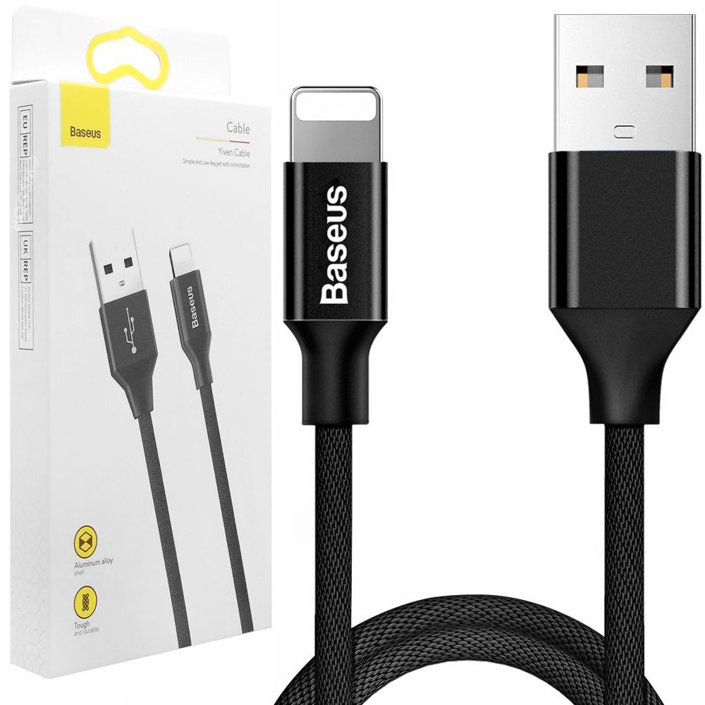 Baseus | Wytrzymały Nylonowy Kabel USB Apple Lightning | 120cm