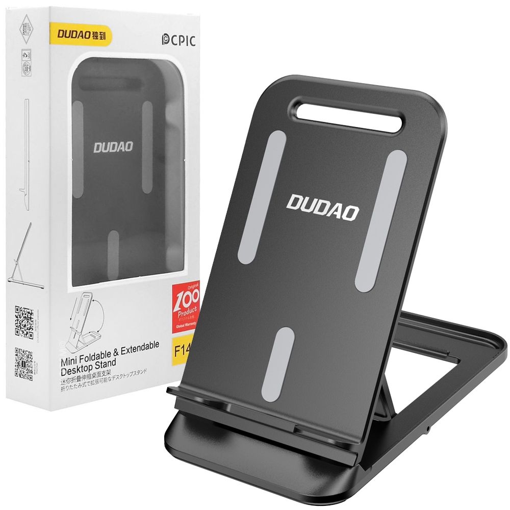 Dudao | Mini Składany Stojak Uchwyt Podstawka na Telefon Tablet | Czarny