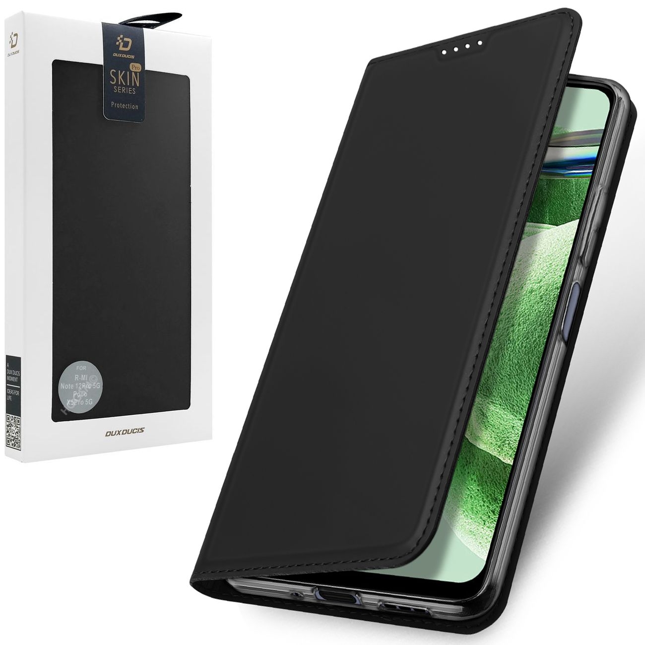 Etui z Klapką | DUX DUCIS | Skin Pro do Xiaomi Redmi Note 12 Pro / POCO X5 Pro 5G