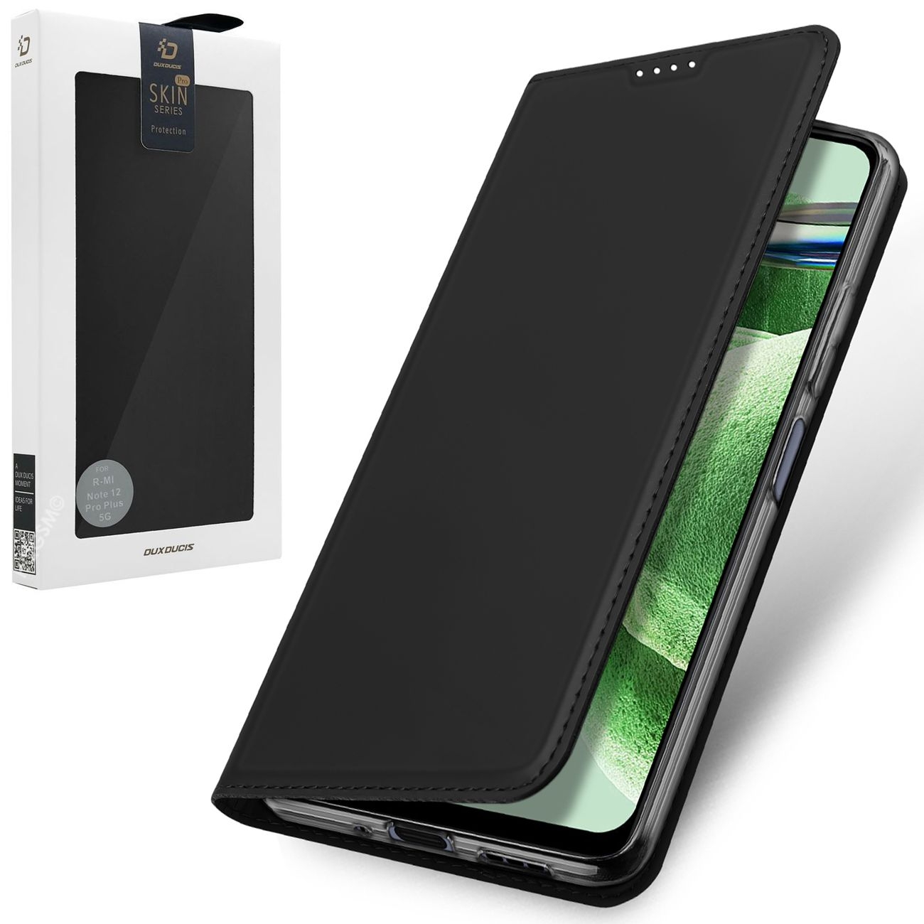 Etui z Klapką | DUX DUCIS | Skin Pro do Xiaomi Redmi Note 12 Pro+ Plus 5G