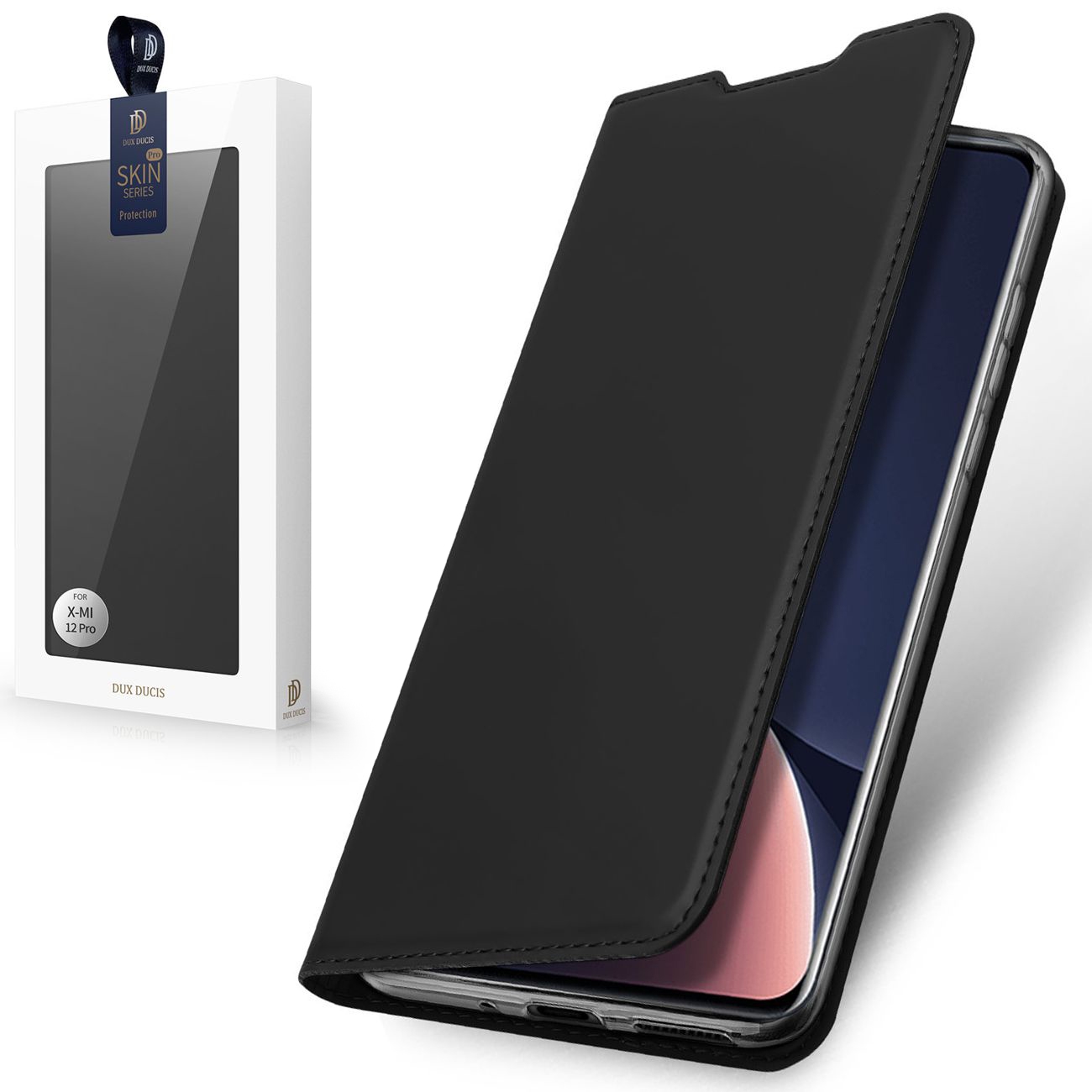 Etui z Klapką | DUX DUCIS | Skin Pro do Xiaomi 12 Pro
