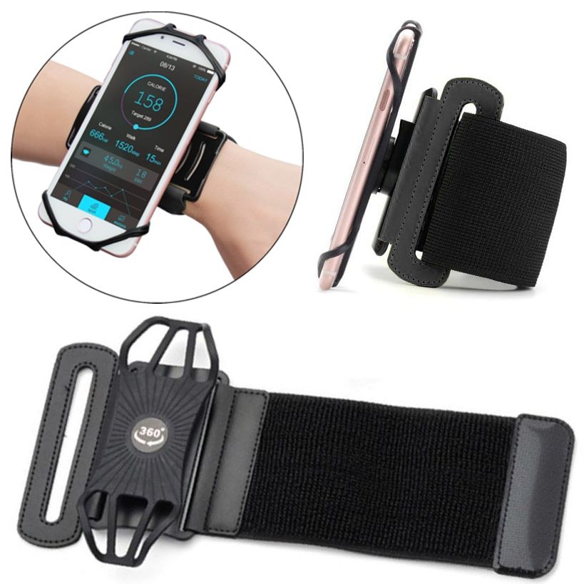 Wristband 360° | Sportowe Etui Opaska na Ramię Nadgarstek | do 6&#8243;
