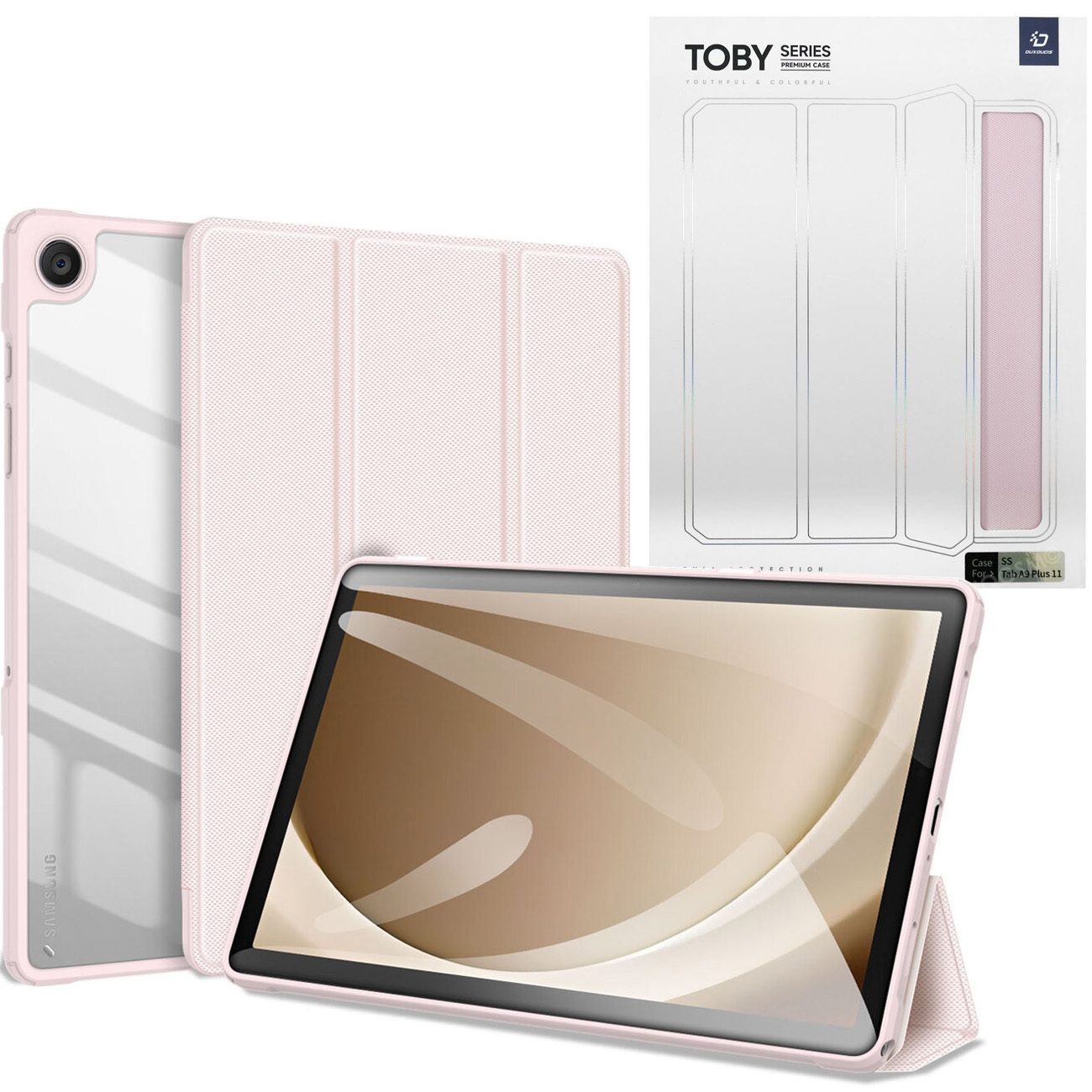 Stojące Etui DUX Ducis Crystal Case do Samsung Galaxy Tab A9+ Plus 11 X210/X216