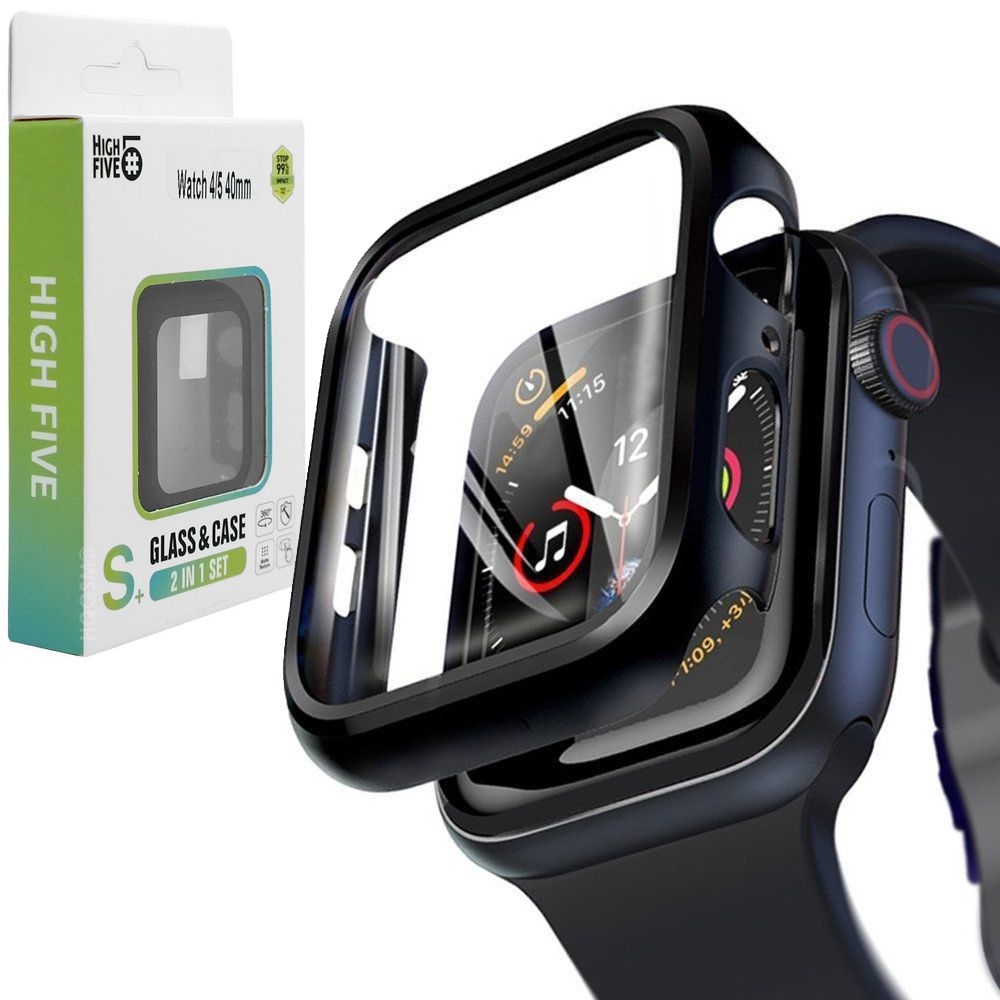 Hi5 Defender 2w1 Etui + Szkło | Ochrona 360° do Apple Watch 4/5/6/SE 40mm