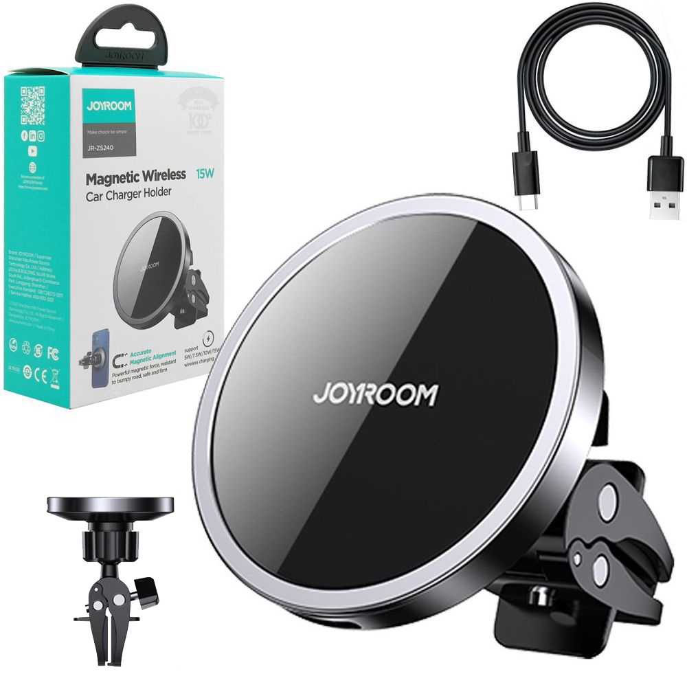 JoyRoom | Magnetyczny Uchwyt Ładujący MagSafe 15W | do Kratki