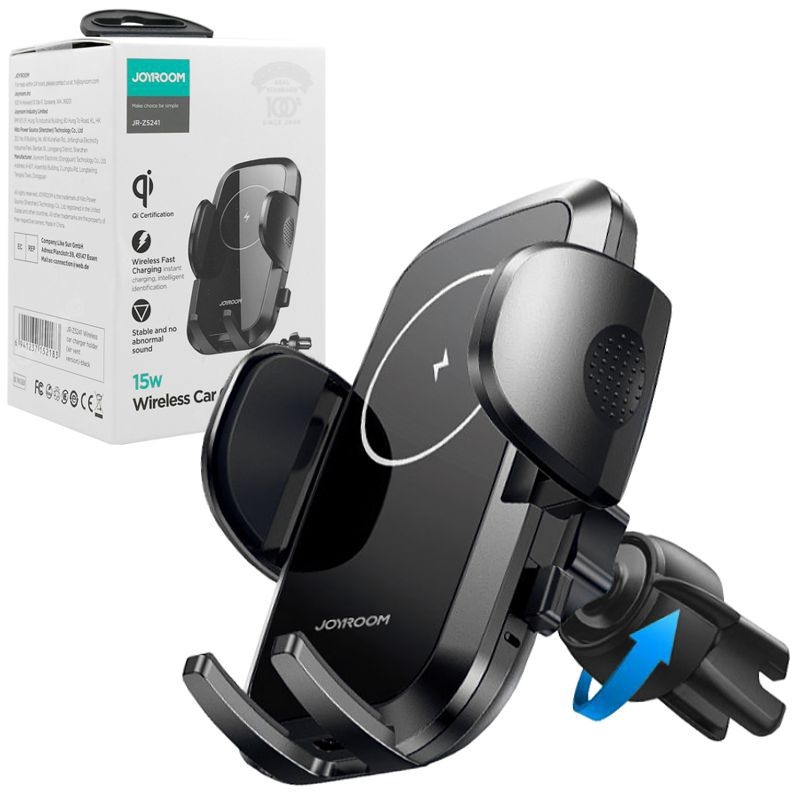 JoyRoom | Samochodowy Uchwyt Indukcyjny do Kratki 15W + Kabel