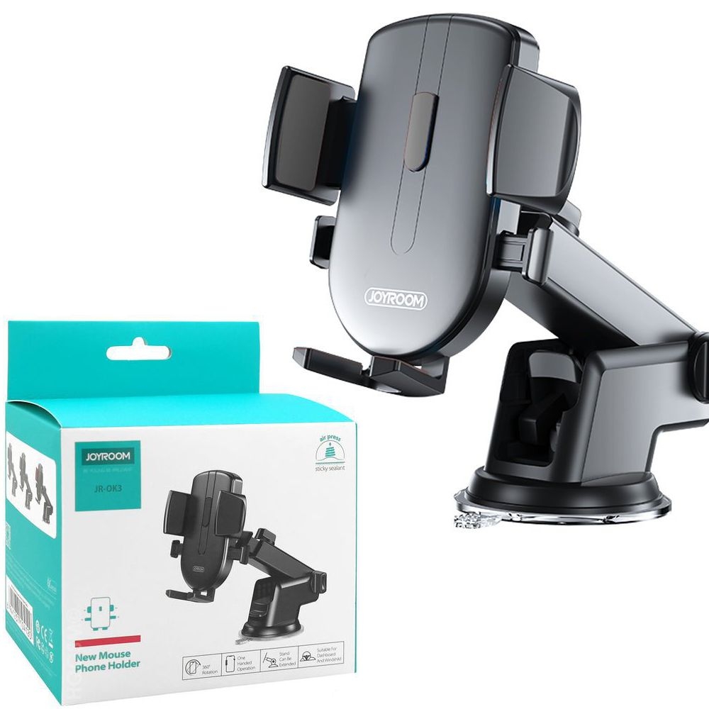 JoyRoom | Teleskopowy Uchwyt Samochodowy | Do Deski i Szyby