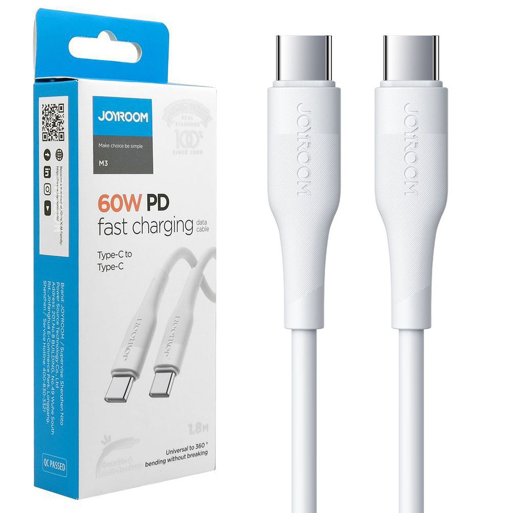 JoyRoom | Szybki Kabel USB-C | Power Delivery 60W | 180cm
