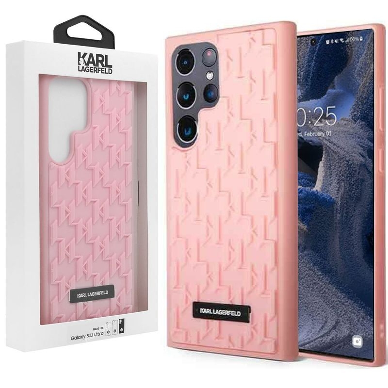 Etui Karl Lagerfeld HardCase Monogram do Samsung Galaxy S23 Ultra