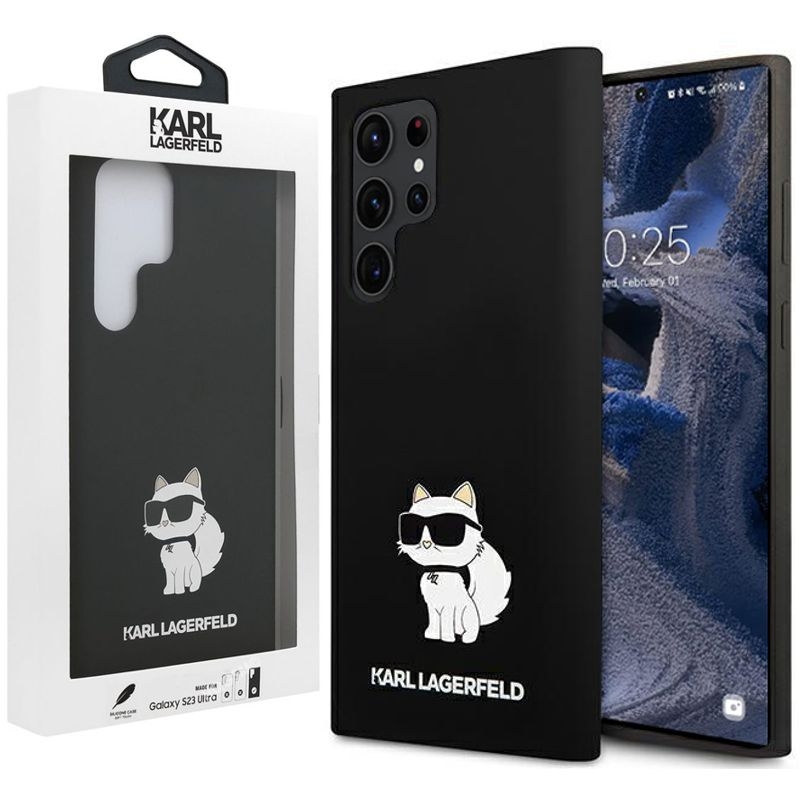Etui Karl Lagerfeld Silicone do Samsung Galaxy S23 Ultra