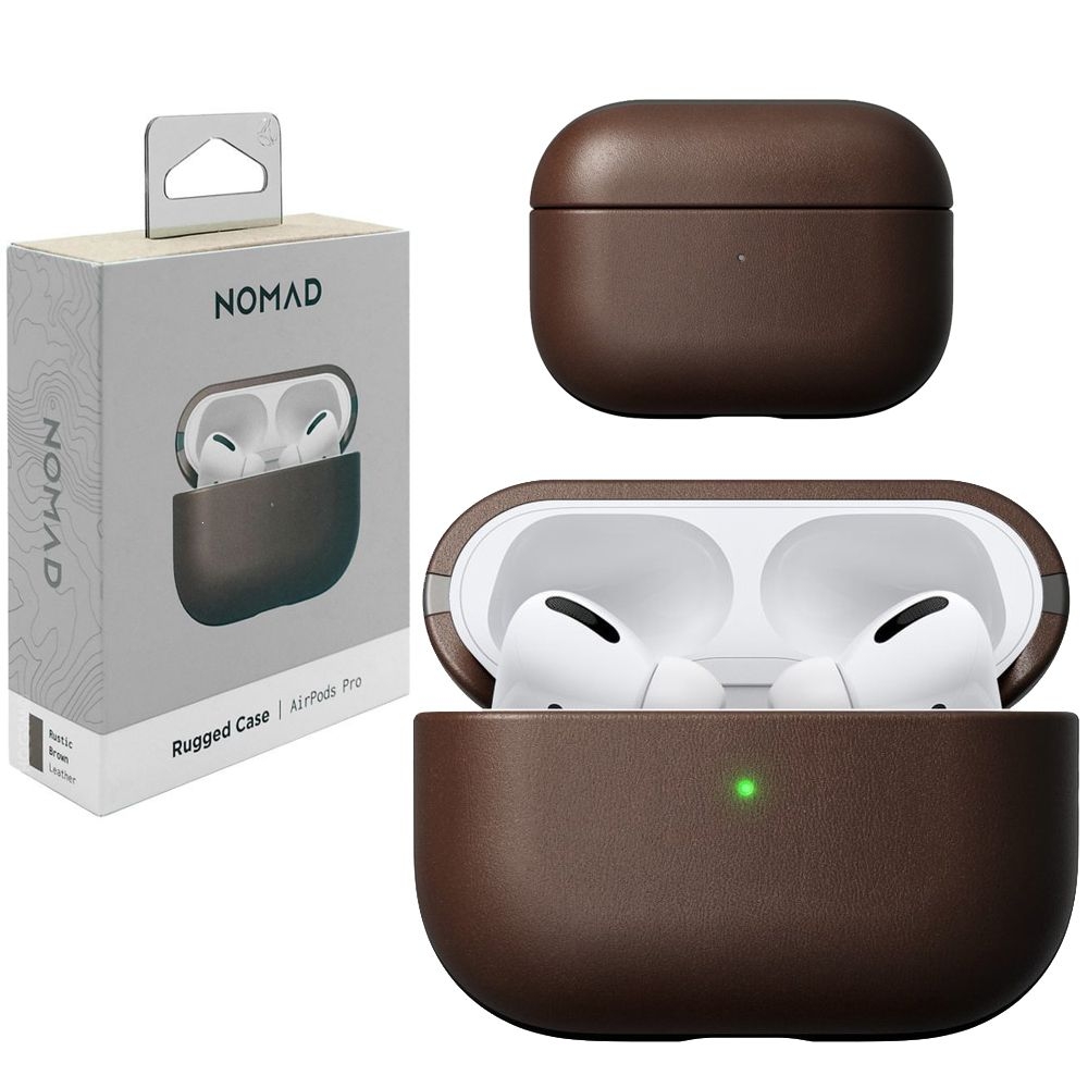 Skórzane Etui NOMAD Leather Rugged Case do Apple AirPods Pro