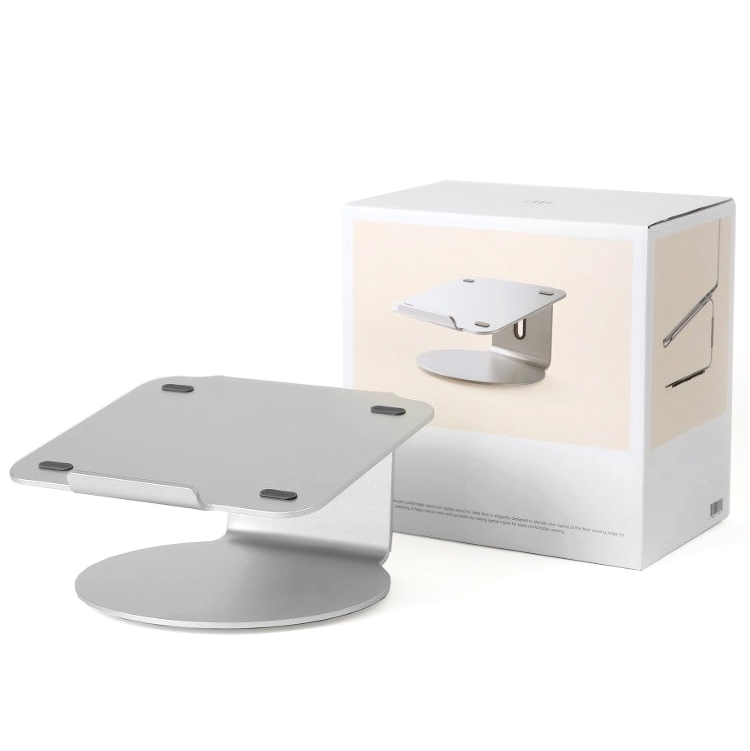 POUT Eyes 4 | Aluminiowa Obrotowa Podstawka pod Laptop | Srebrna