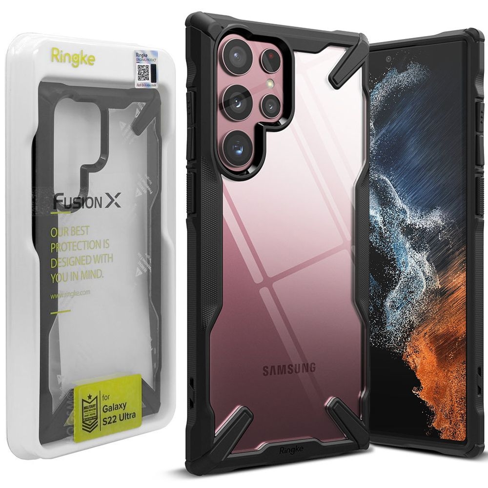 Etui RINGKE Fusion X do Samsung Galaxy S22 Ultra 5G