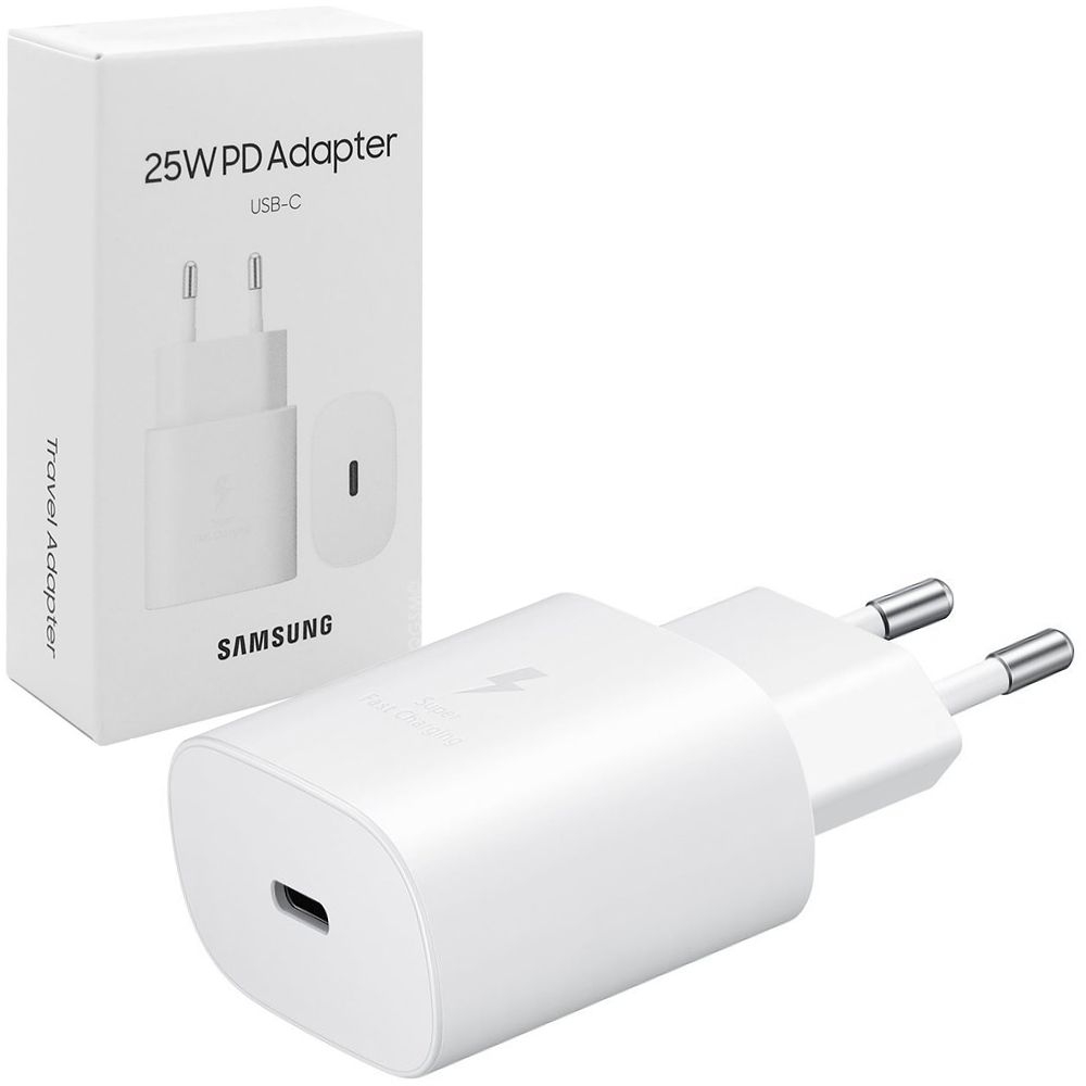 Samsung | Oryginalna Ładowarka Super Fast Charge USB-C | PD 25W | Box