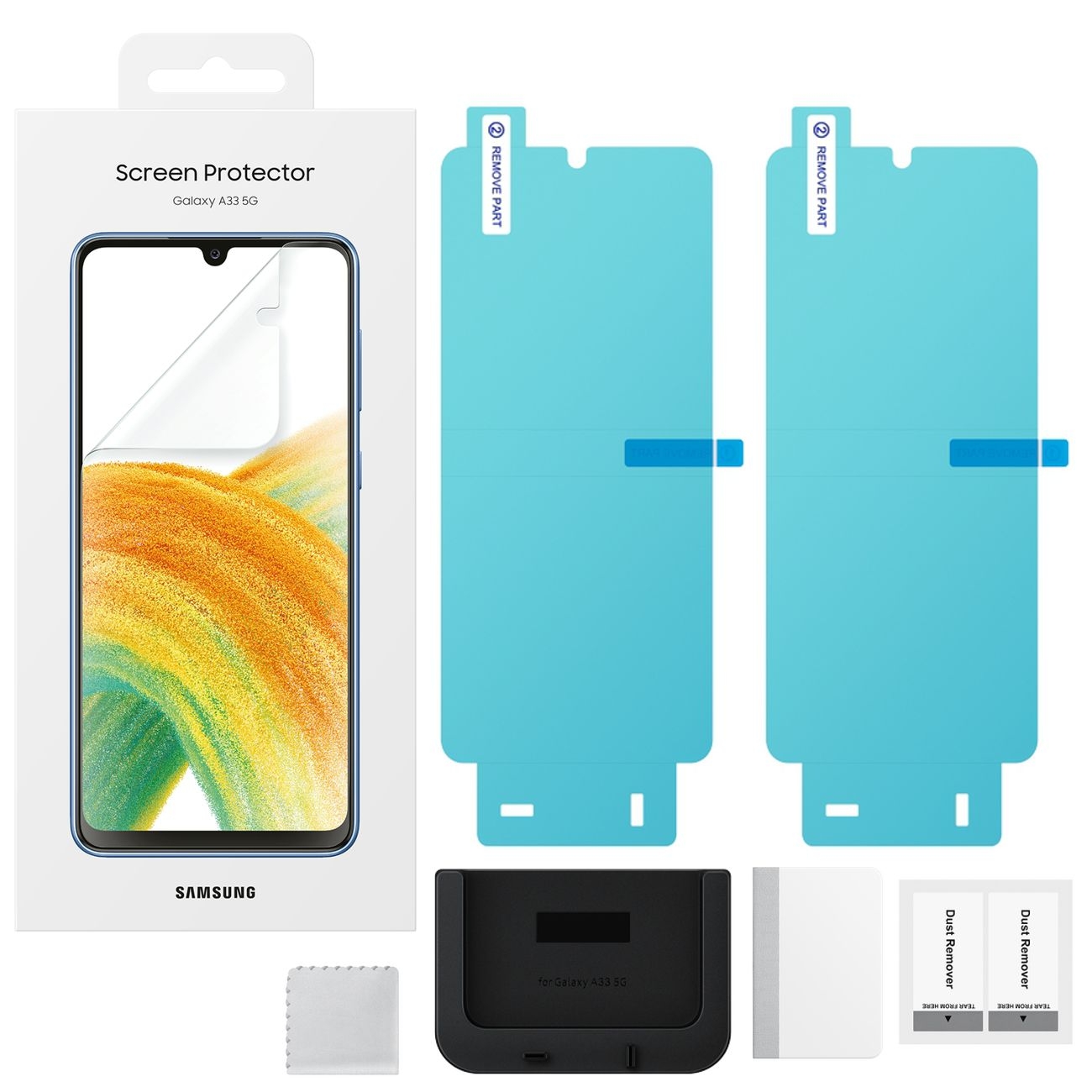 Samsung Screen Protector | Oryginalna Folia Ochronna | 2szt do Samsung Galaxy A33 5G