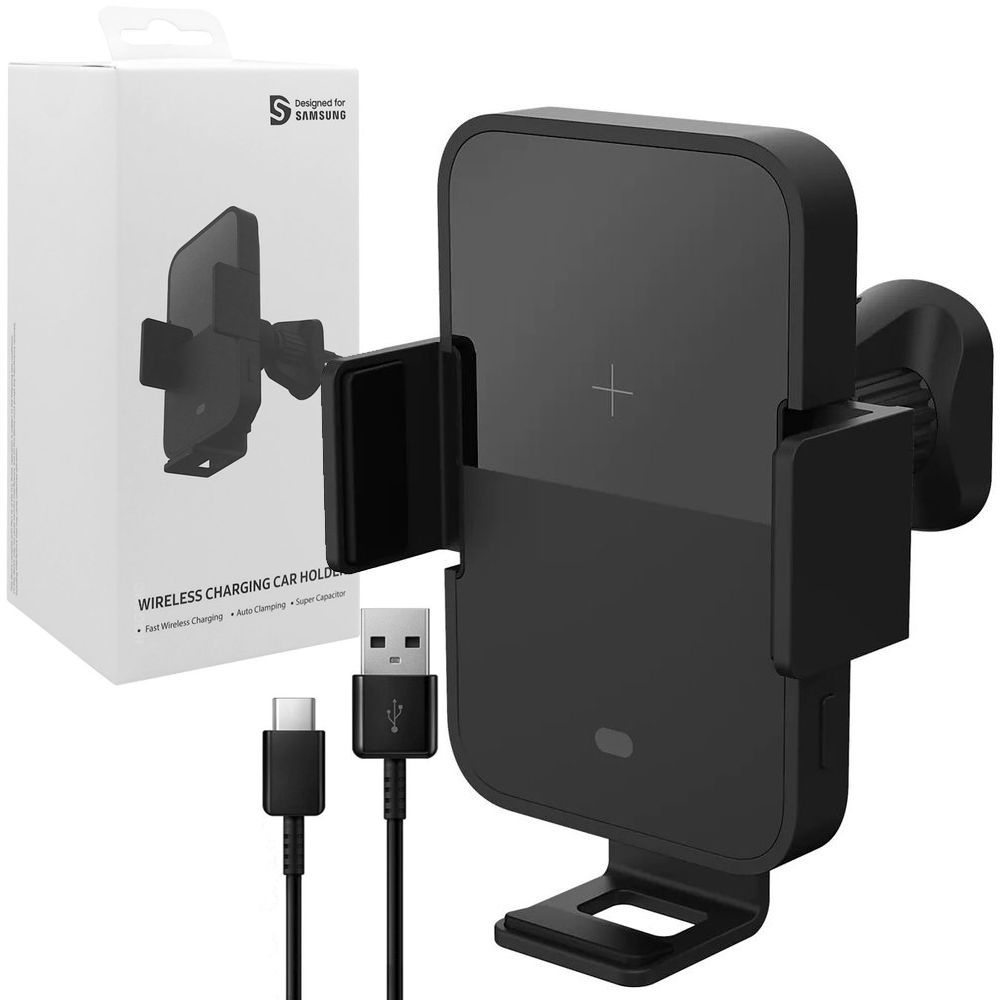 Samsung Wireless | Oryginalny Automatyczny Uchwyt Indukcyjny do Kratki 10W + Kabel