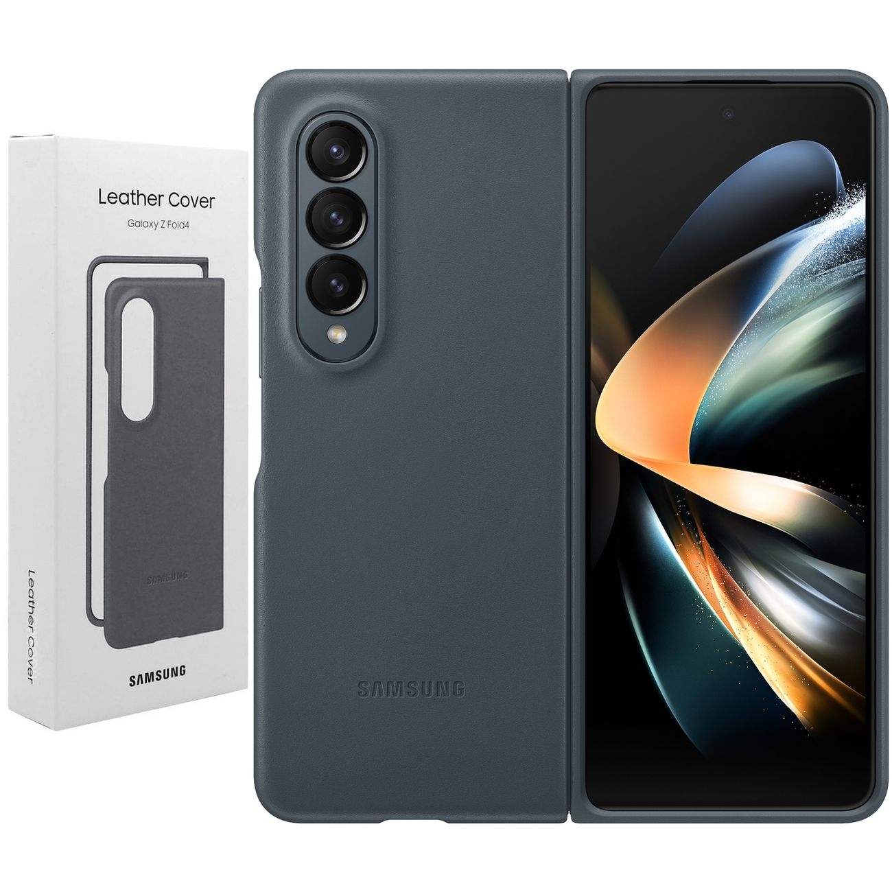 Oryginalne Etui Leather Cover do Samsung Galaxy Z Fold4