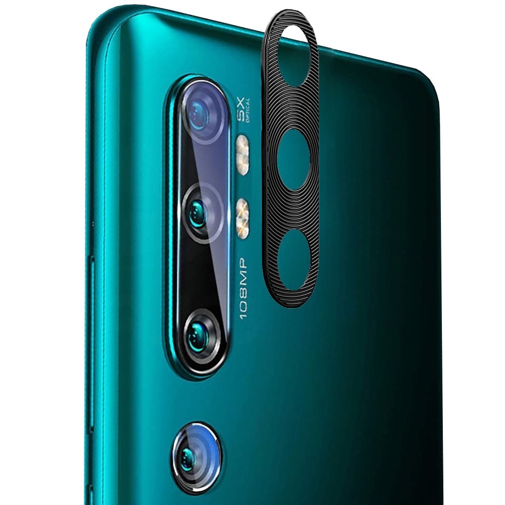 do Xiaomi Mi Note 10 / Pro | Camera Styling | Nakładka Osłona na Aparat | Czarna