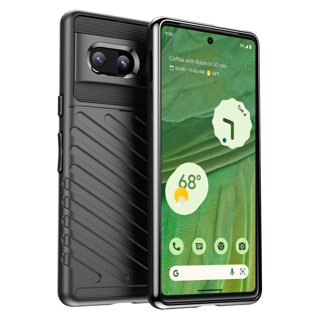 Pancerne Etui TOUGH TPU Case | Black do Google Pixel 7 |