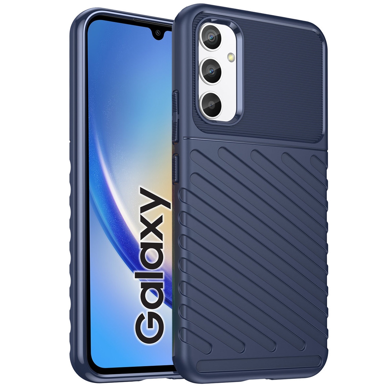 Pancerne Etui TOUGH TPU Case | Blue do Samsung Galaxy A34 5G